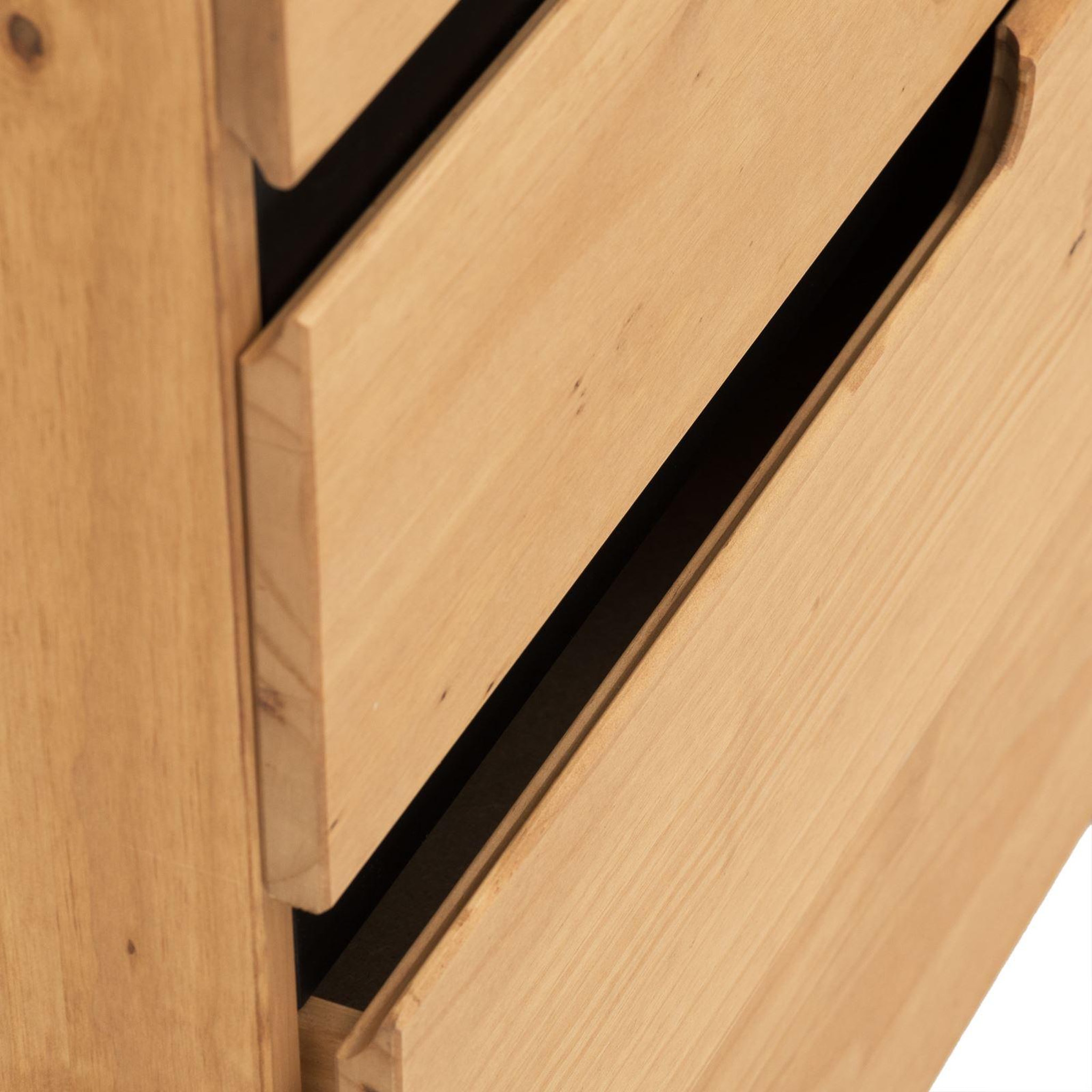Voir la diapositive 4 : IDIMEX Commode TIBOR, 4 tiroirs