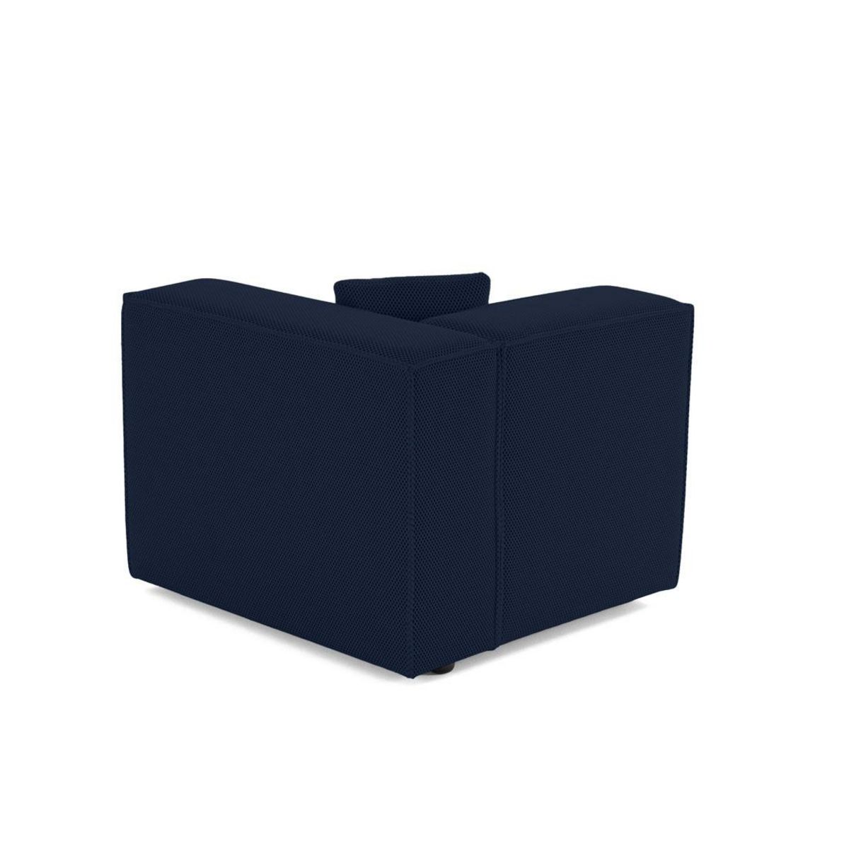 LISA DESIGN Arty - module d'assise droit - en tissu mailles 3d