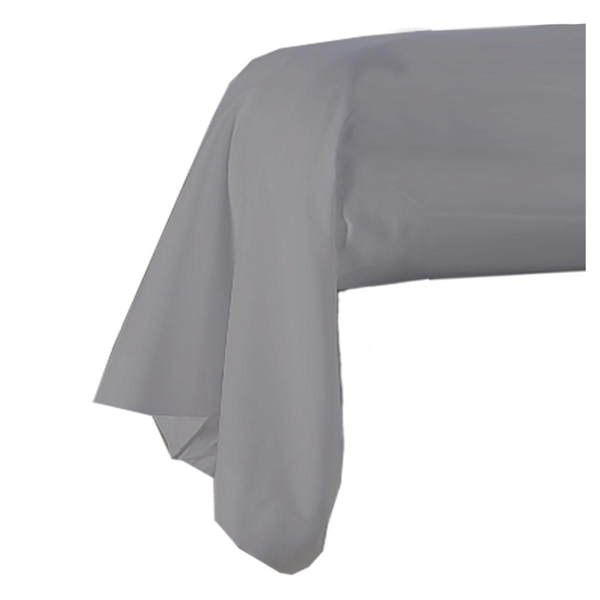ACTUEL Taie de traversin unie en polycoton - collection permanente