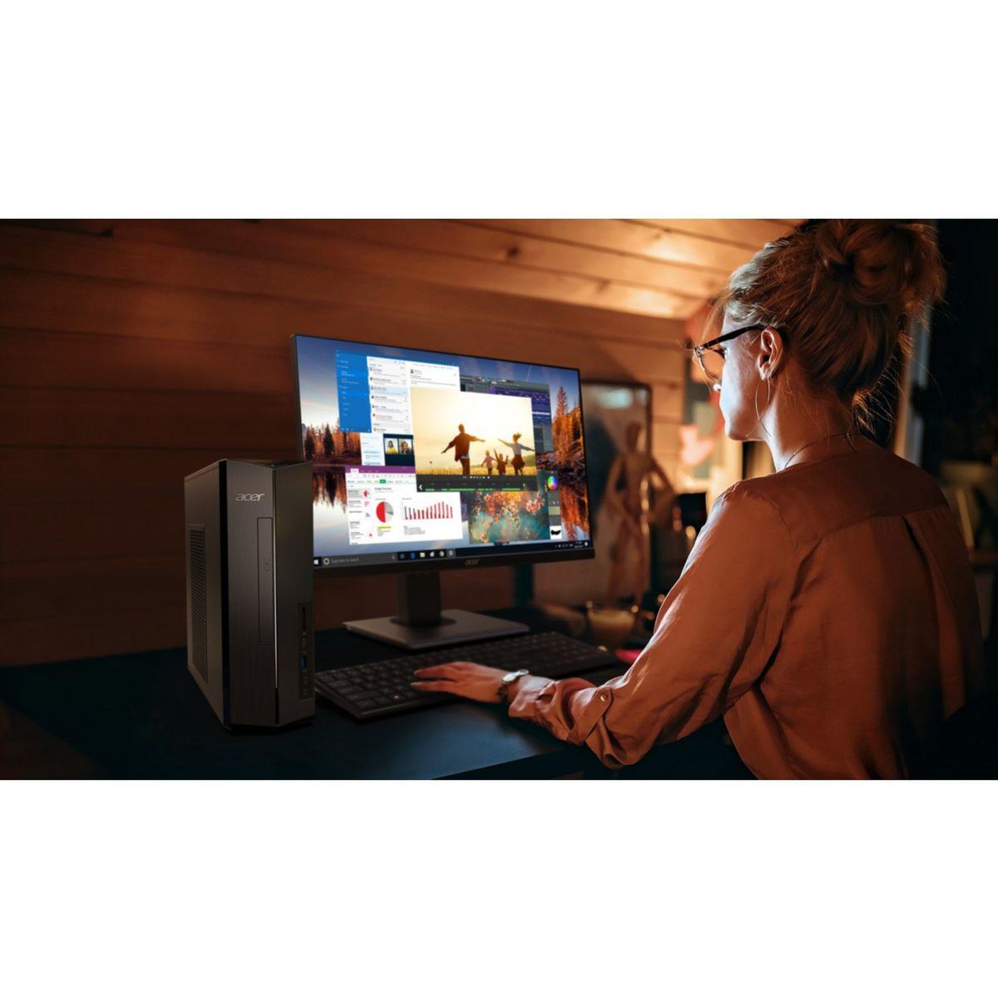 Voir la diapositive 5 : ACER Unité centrale Aspire XC1780