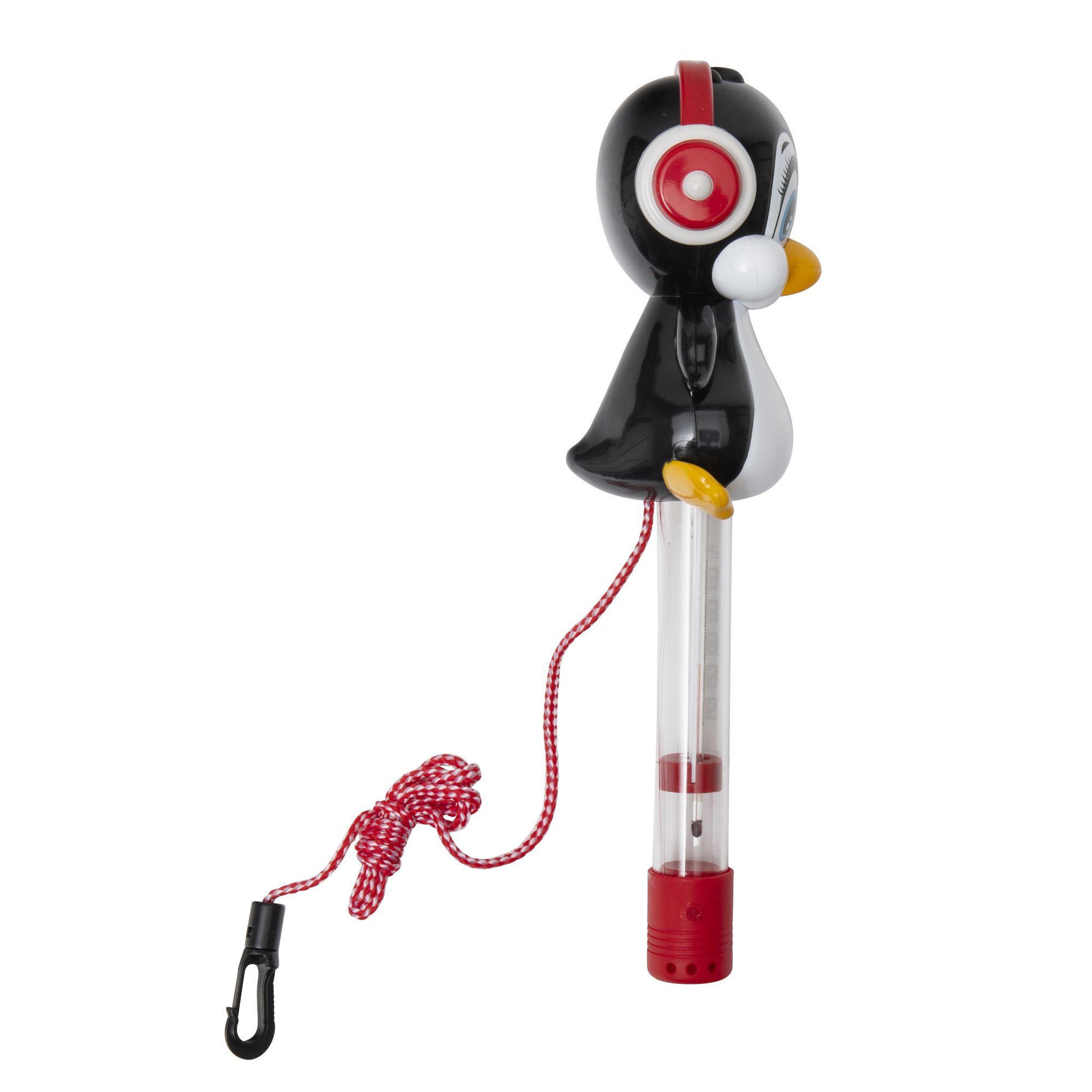 Voir la diapositive 4 : KERLIS Thermomètre piscine pingouin h 30cm
