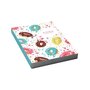 CLEMENTINA FROG Agenda scolaire journalier souple Candy Shop fond blanc donuts 2021-2022