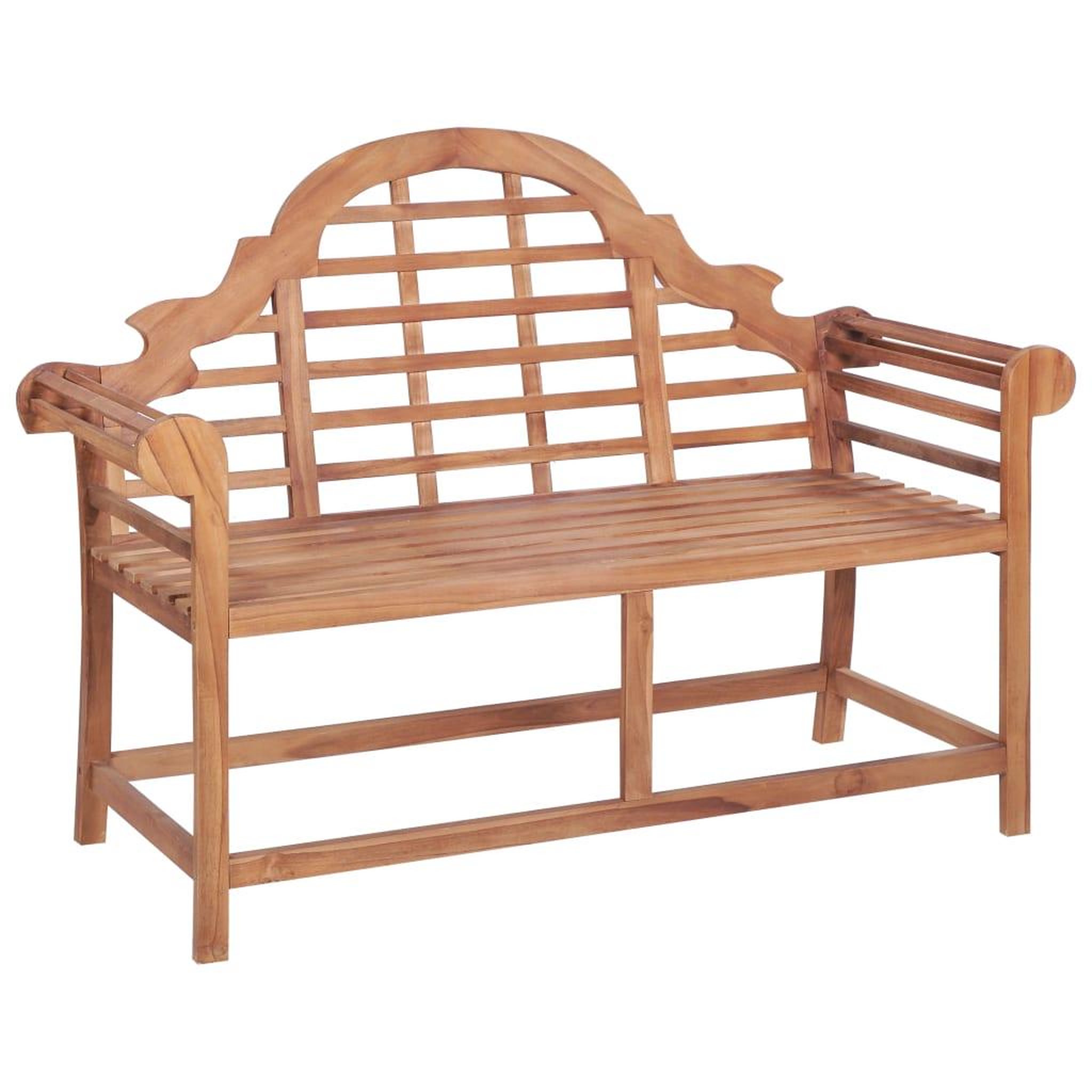 VIDAXL Banc de jardin 127x58,5x92,5 cm bois massif de teck