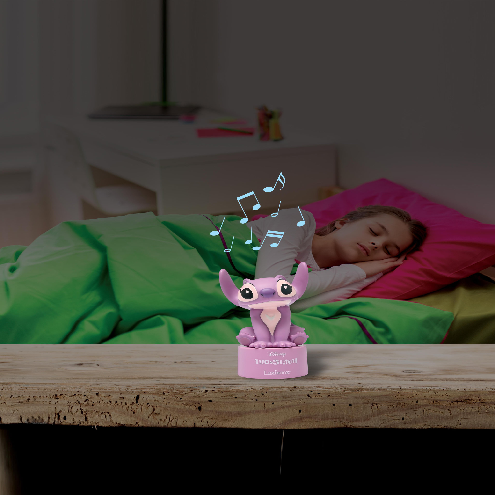 Voir la diapositive 6 : Lexibook Enceinte Bluetooth veilleuse Angel