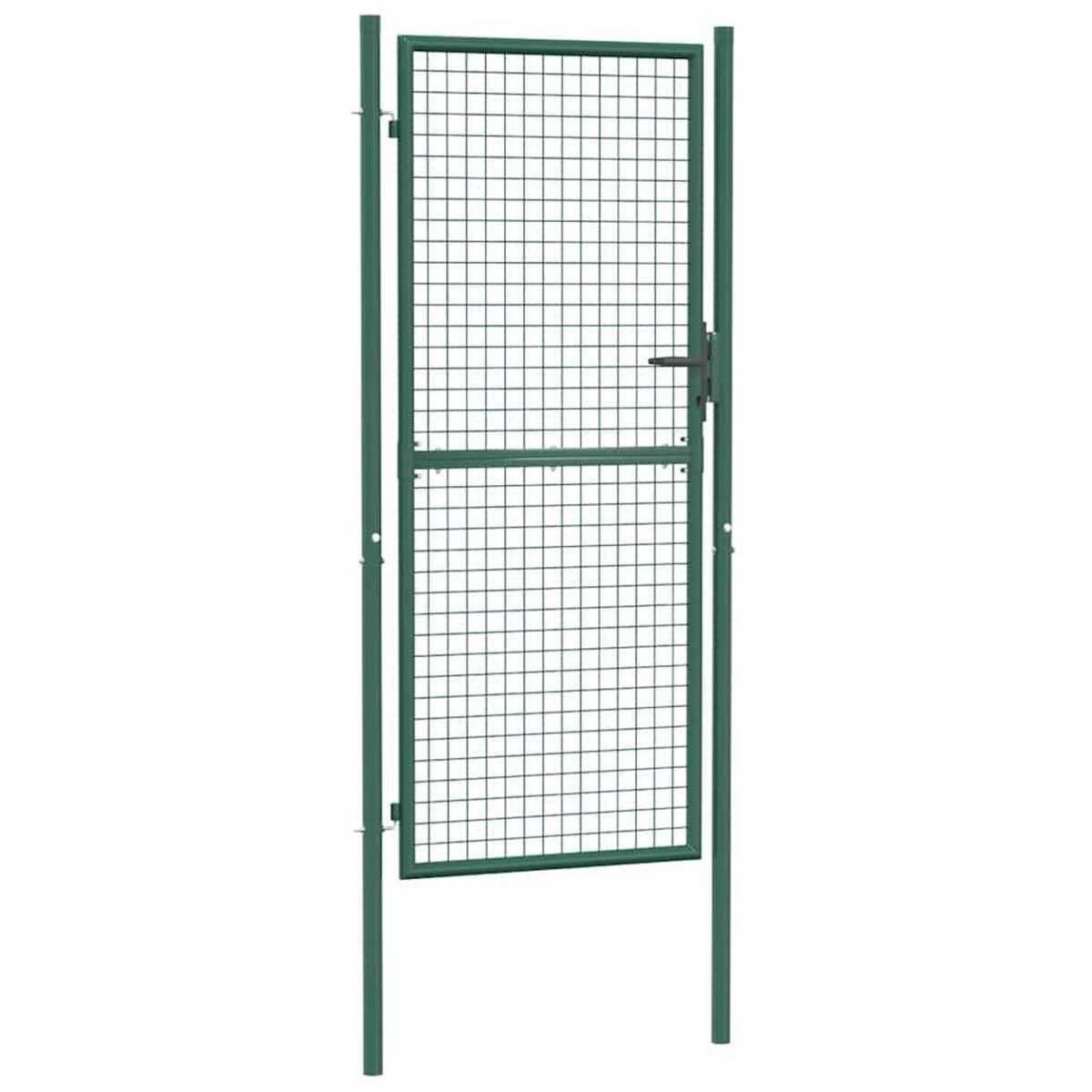VIDAXL Portail de cloture acier 100x200 cm vert