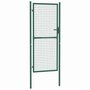 Voir la diapositive 2 : VIDAXL Portail de cloture acier 100x200 cm vert