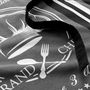 Voir la diapositive 2 : Paris Prix Tablier de Cuisine  Grand Chef  60x84cm Gris