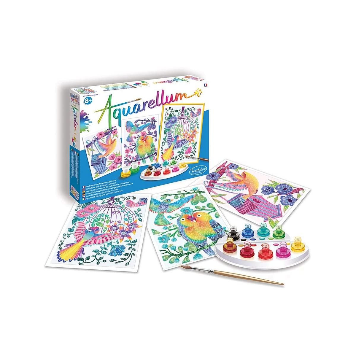 Sentosphere Aquarellum GM les oiseaux s envolent