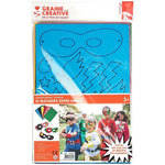 Graine créative 12 masques en caoutchouc souple - Super Héros