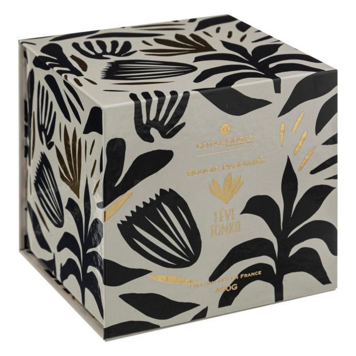 ATMOSPHERA Bougie Parfumée  Plum  400g Fève de Tonka