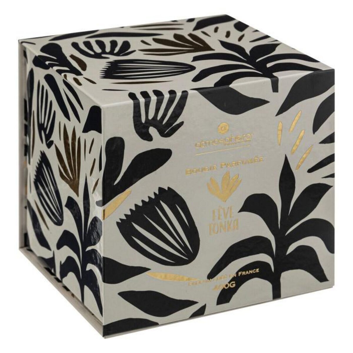 ATMOSPHERA Bougie Parfumée  Plum  400g Fève de Tonka