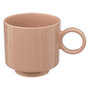Voir la diapositive 2 : SECRET DE GOURMET Lot de 6 Mugs en Céramique  Anne  38cl Nude