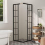 Voir la diapositive 3 : VIDAXL Cabine de douche ESG 80x80x180 cm