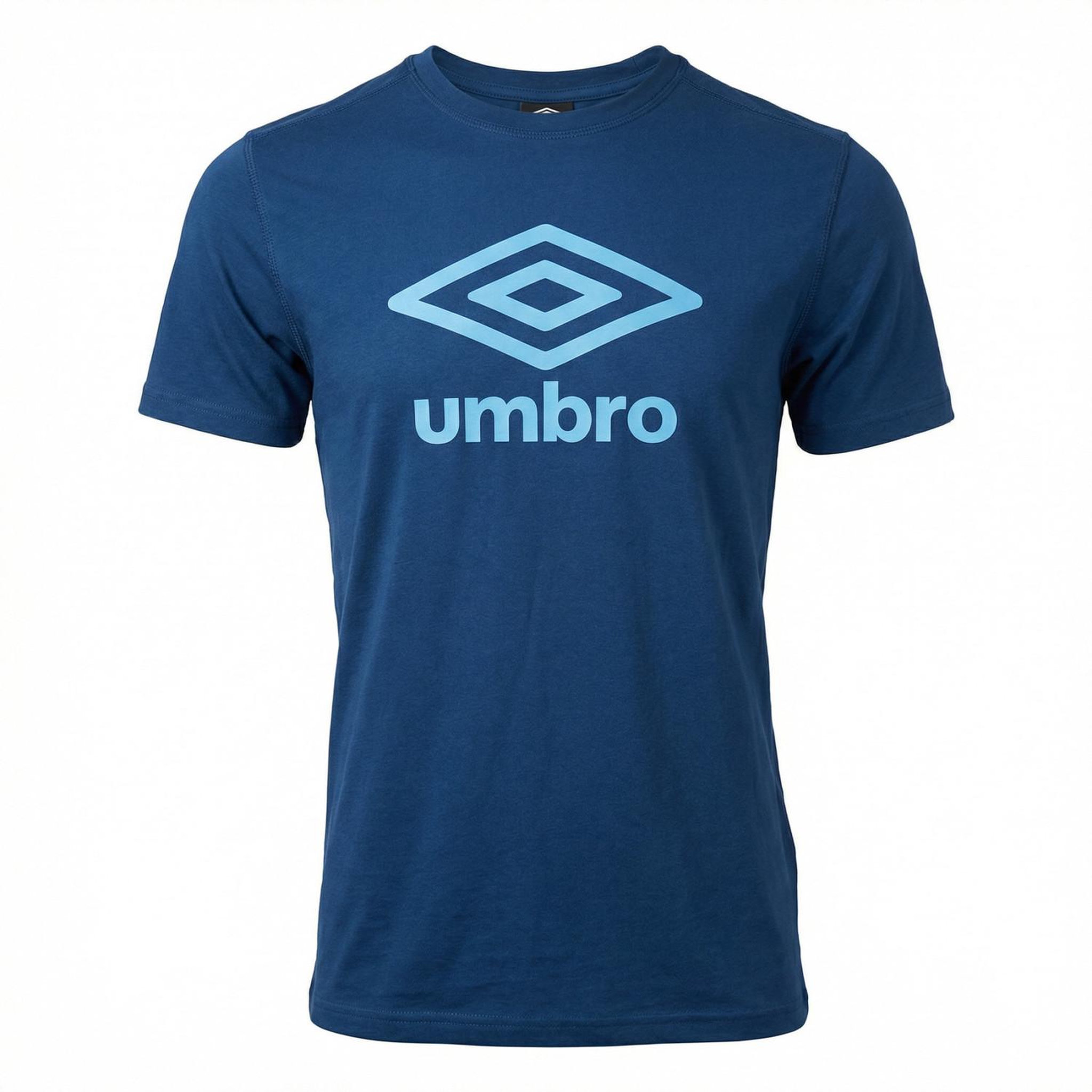 UMBRO T-shirt junior col rond regular en coton160 gsm basic core logo