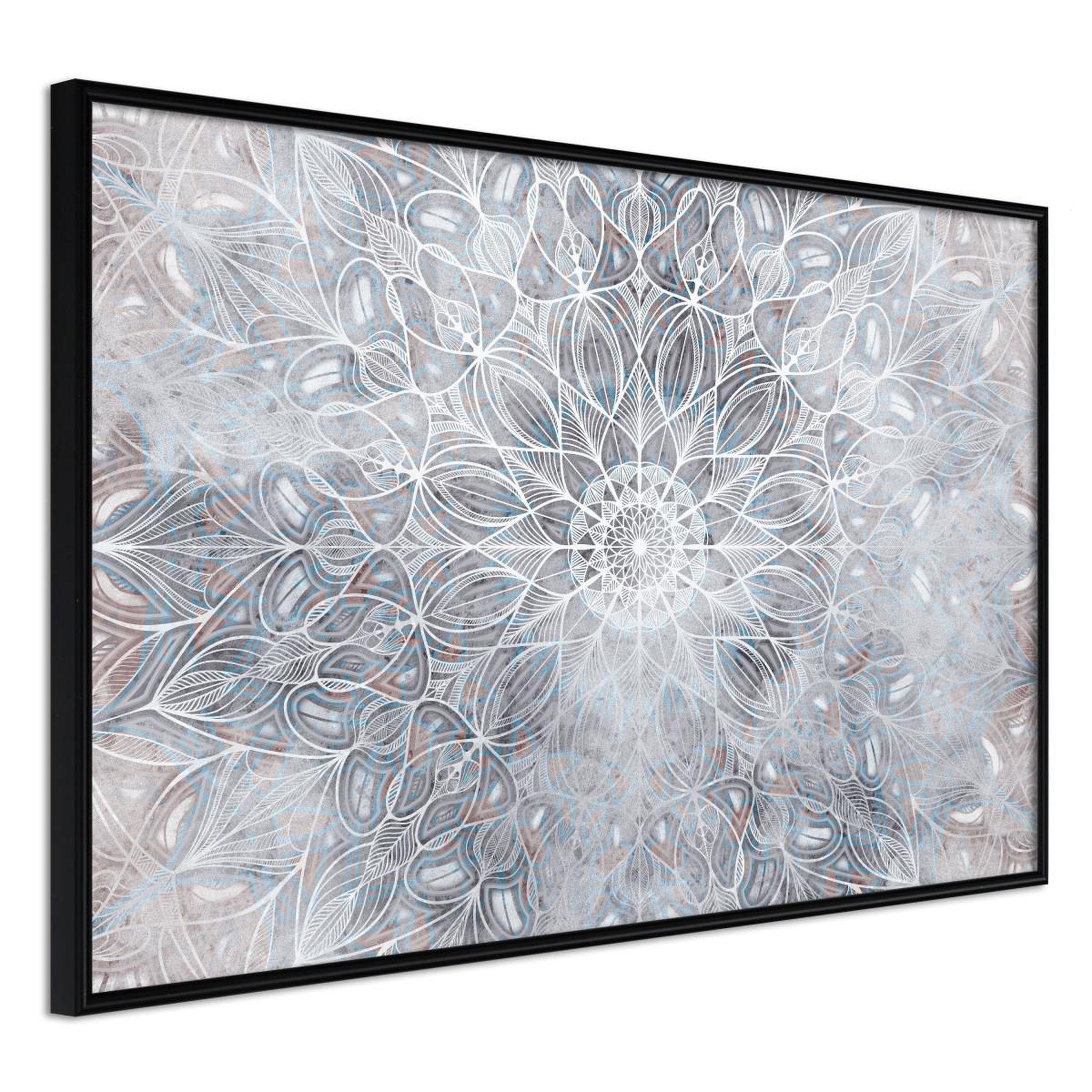 Paris Prix Affiche Murale Encadrée  Winter Mandala