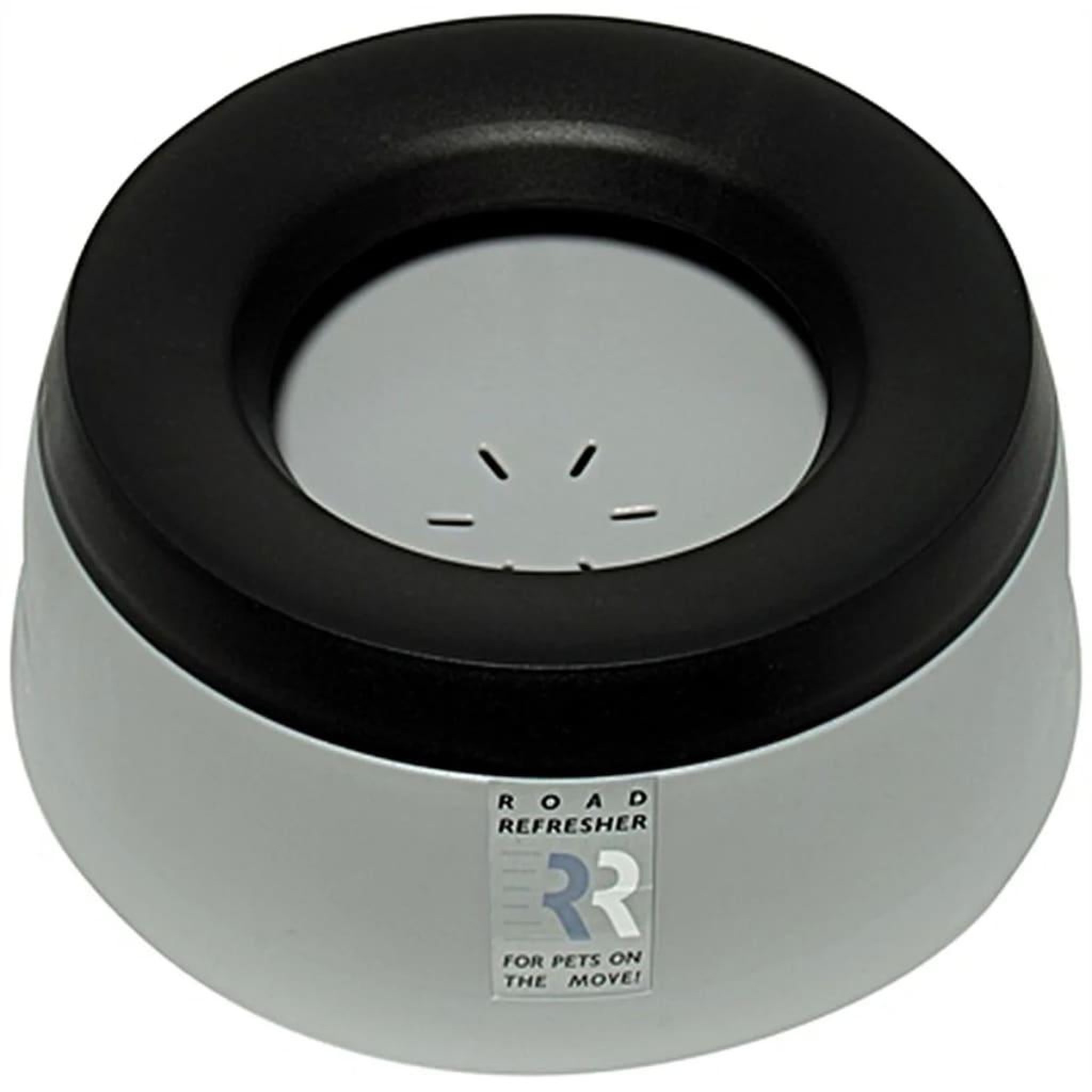 Voir la diapositive 2 : Road Refresher Road Refresher Bol a eau pour animaux de compagnie L Gris LGRR