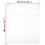 Voir la diapositive 4 : VIDAXL Draps-housses Jersey 2 pcs Blanc 140x200 cm Coton