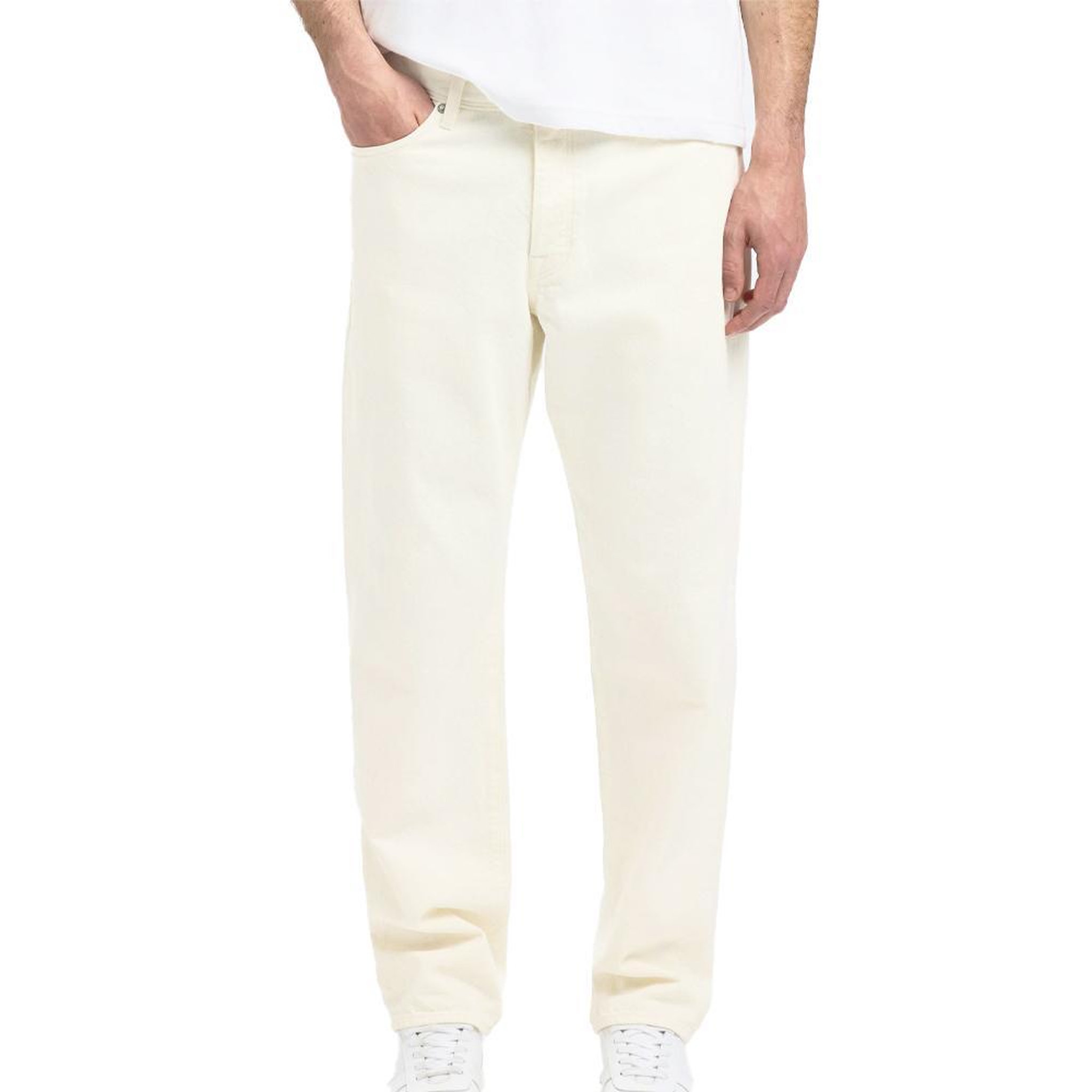 Selected Jean Straight  Homme Selected Scott 201. Coloris disponibles : Beige