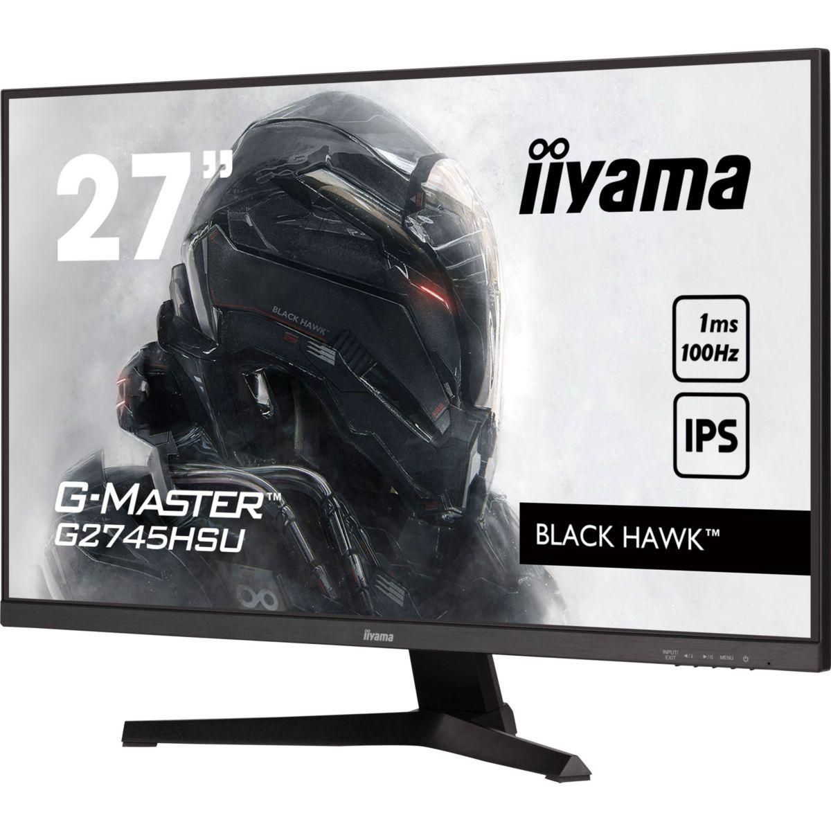 Iiyama Ecran PC Gamer G-MASTER G2745HSU-B2 27'' Plat IPS
