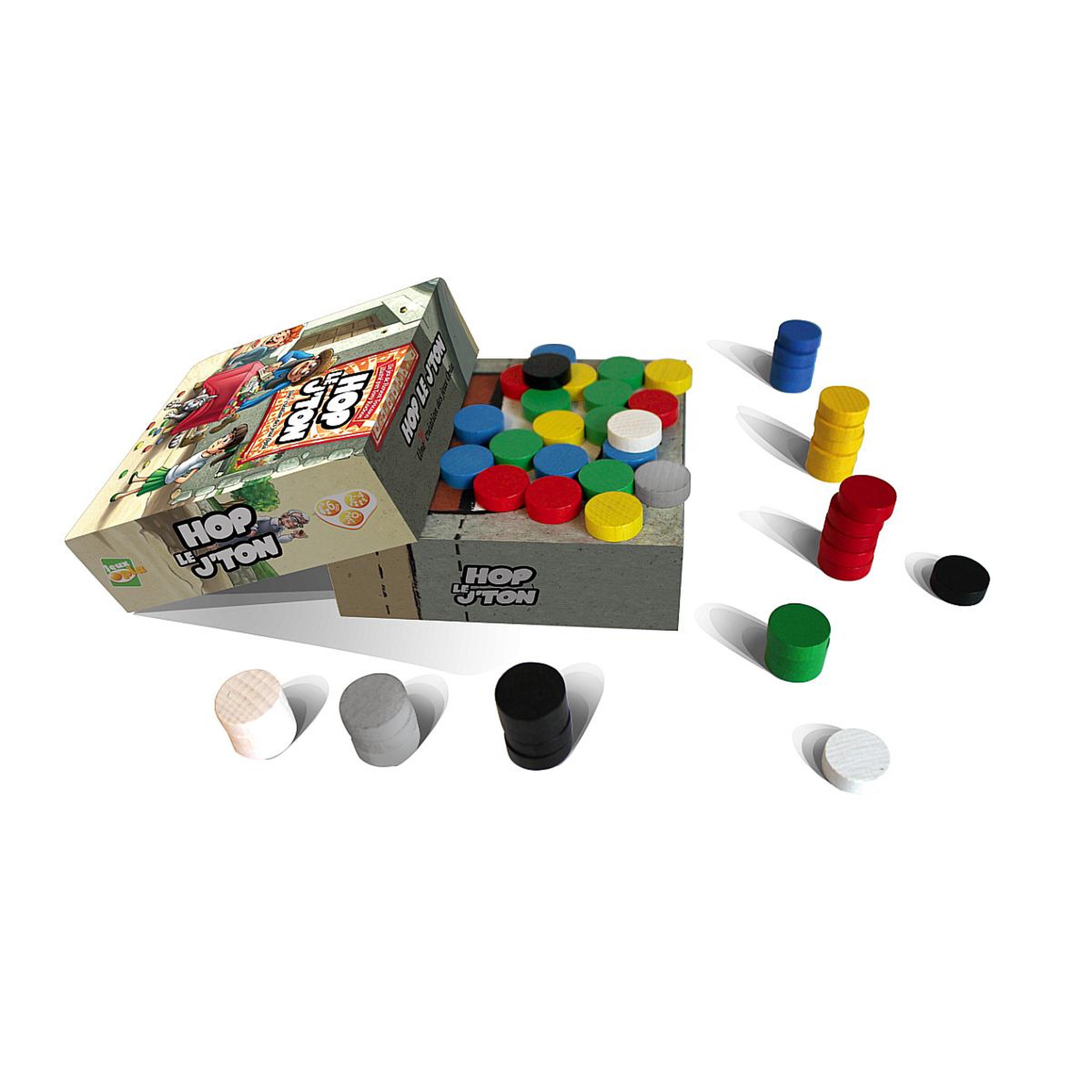 Voir la diapositive 2 : Opla Hop le jeton - Jeux de societe