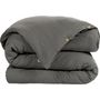 Voir la diapositive 3 : Home collection Housse de couette 100% gaze de coton