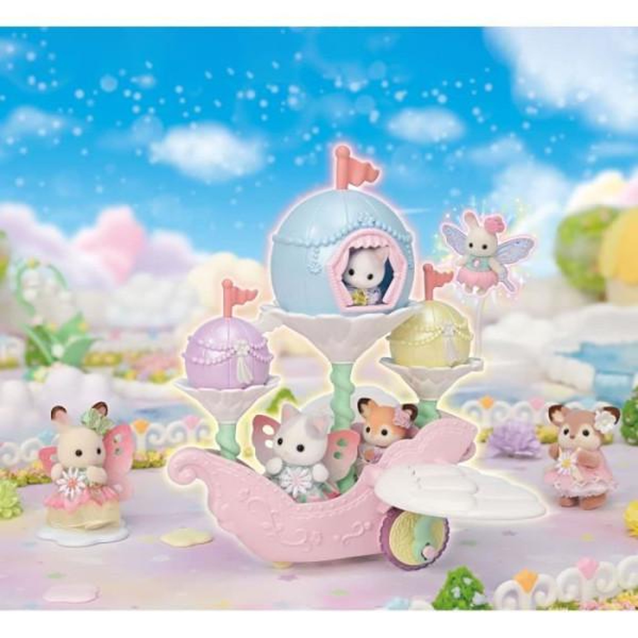 Voir la diapositive 2 : Sylvanian Families Le bateau floral - SYLVANIAN FAMILIES - 5827