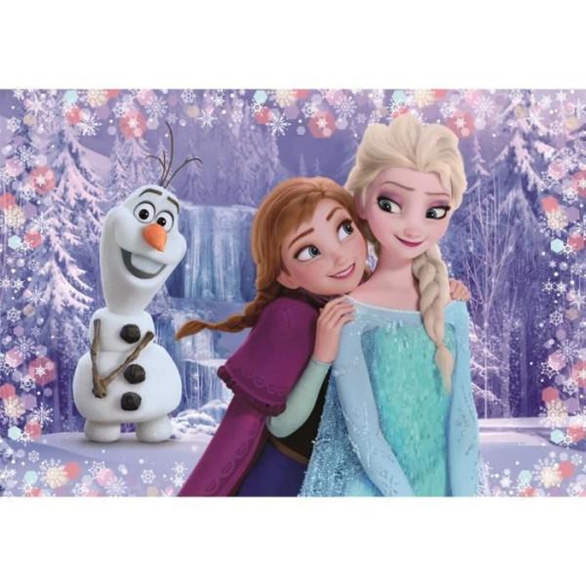 Voir la diapositive 2 : CLEMENTONI Clementoni - 2x20 pieces - la reine des neiges 2