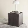 Voir la diapositive 4 : Paris Prix Table d'Appoint  York  45cm Marron Foncé