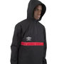 Voir la diapositive 2 : UMBRO Veste Noire Homme Umbro Pop Over