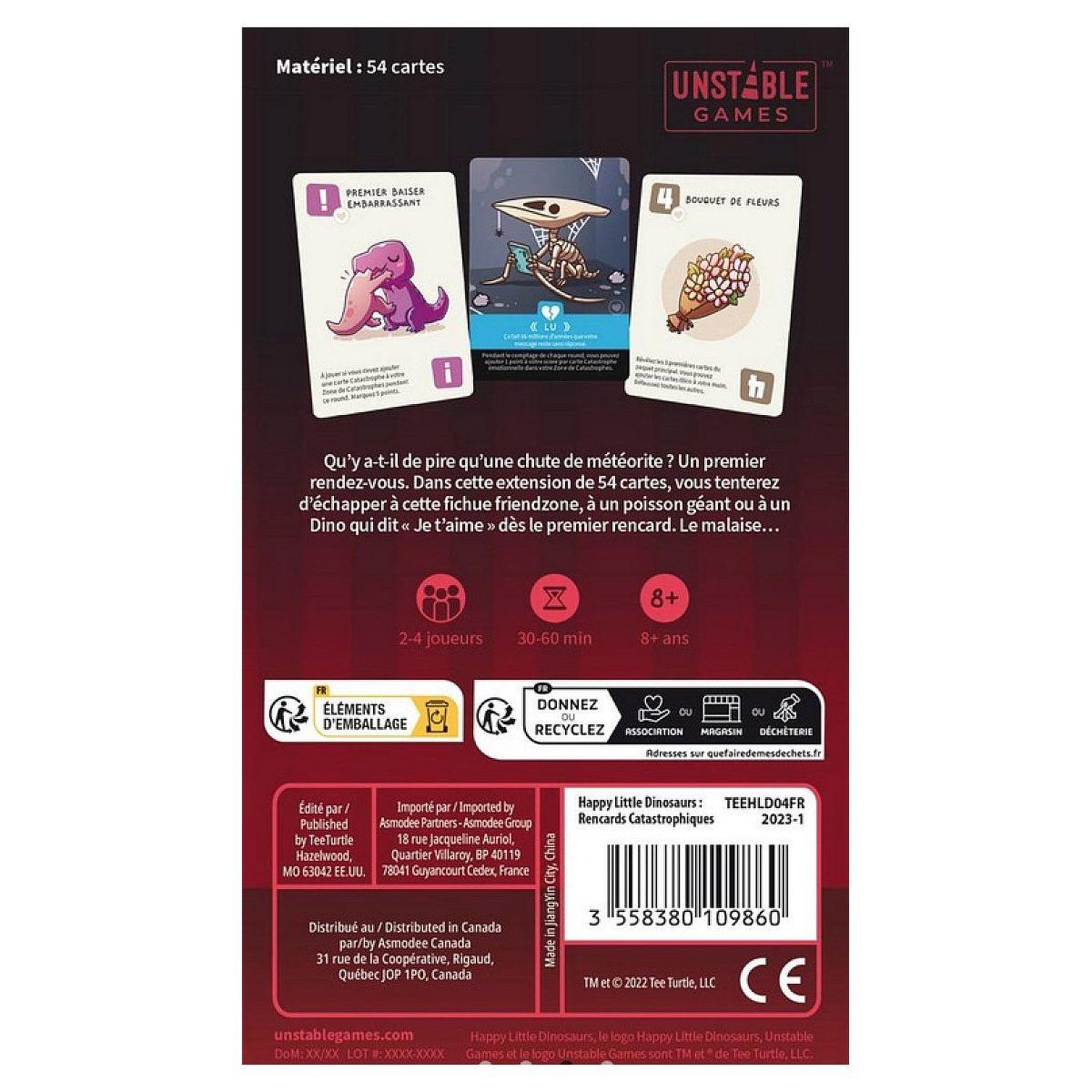 Voir la diapositive 3 : NOVALIS Happy little dinosaurs - rencards catastrophiques extension