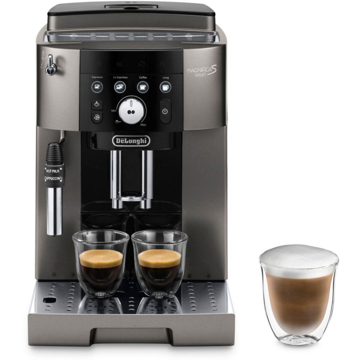 De'Longhi Machine à café automatique avec broyeur à grains Expresso  Magnifica S - Prix pas cher