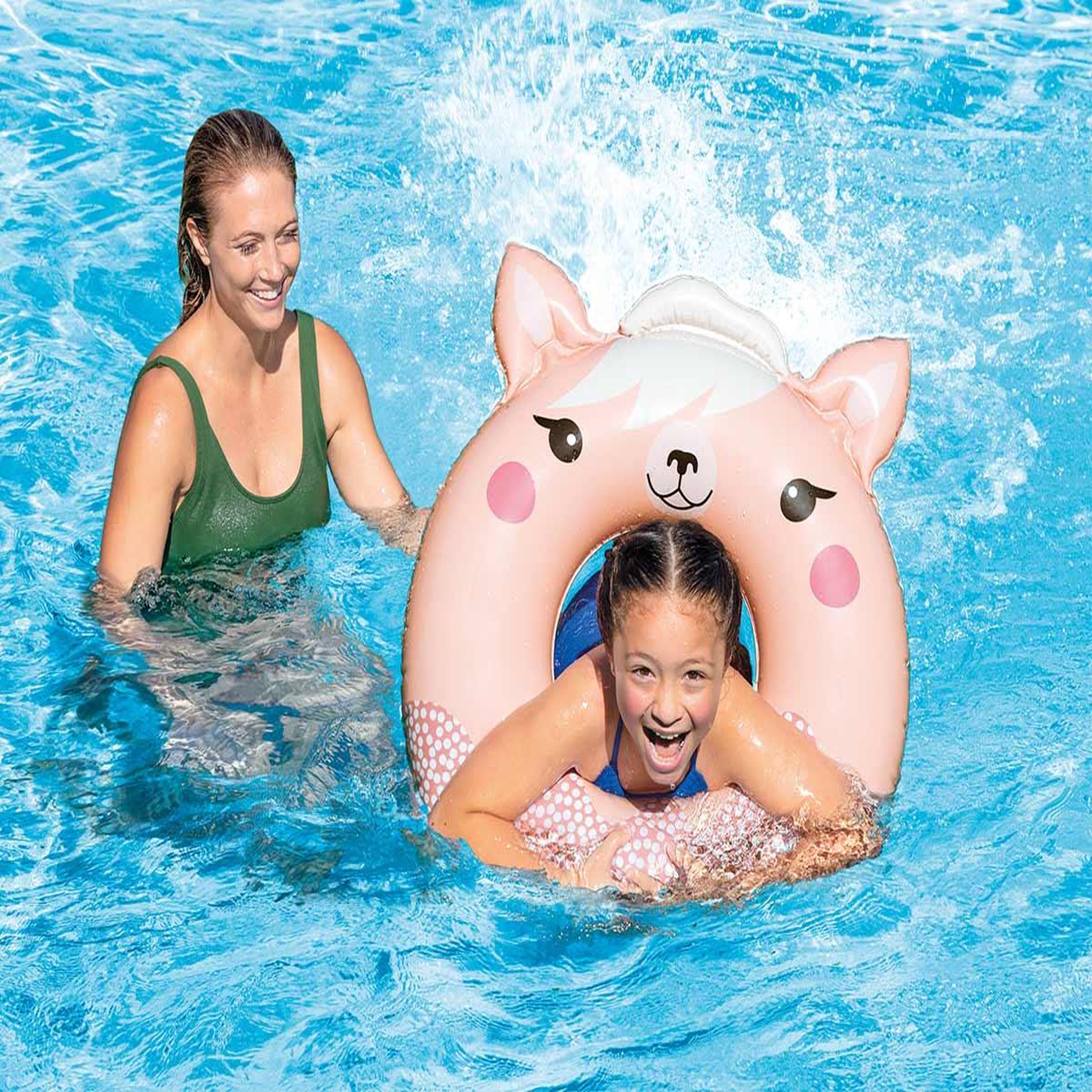 Voir la diapositive 1 : INTEX Bouée gonflable Lama - Intex