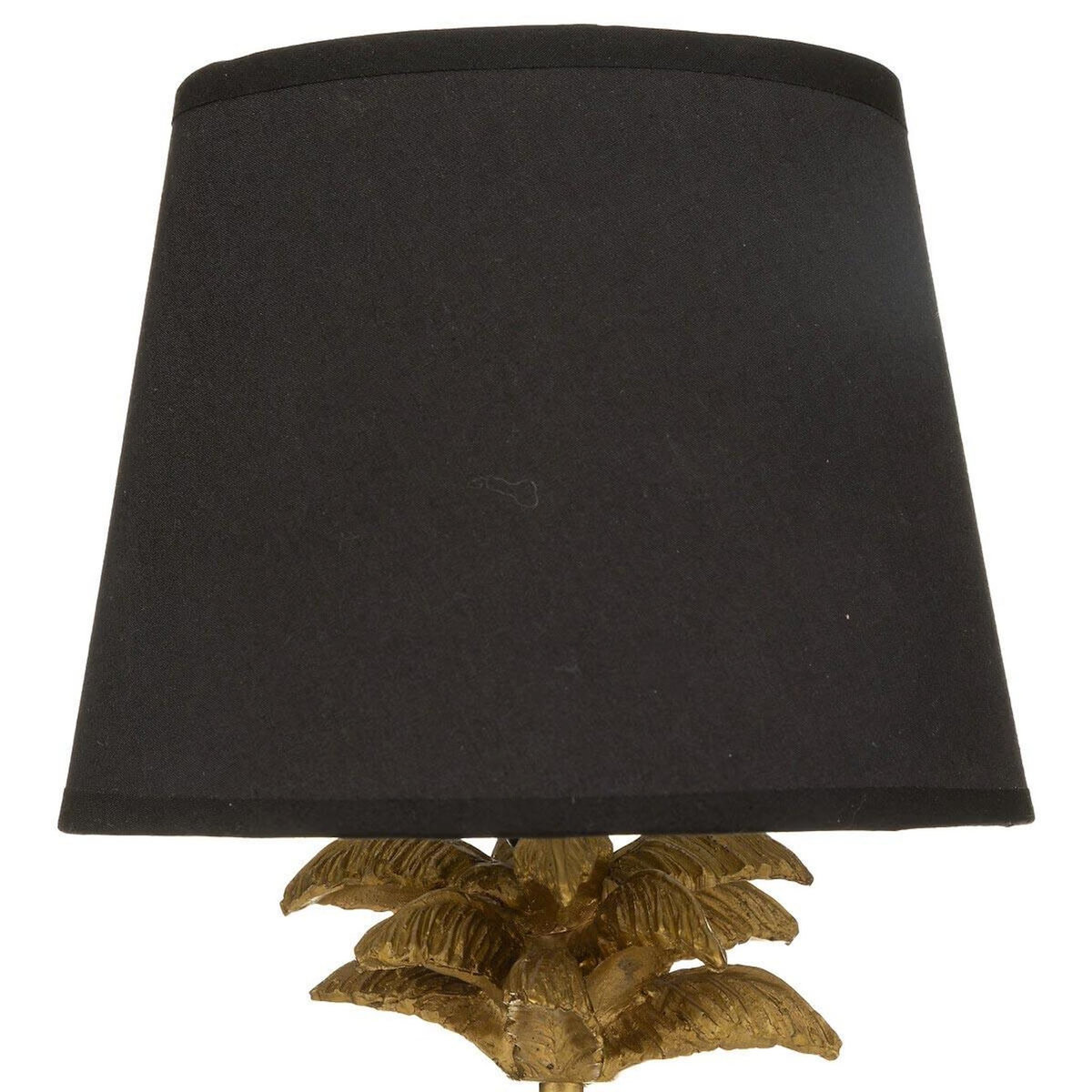 ATMOSPHERA Lampe à Poser Palmier  Artif  45cm Or & Noir