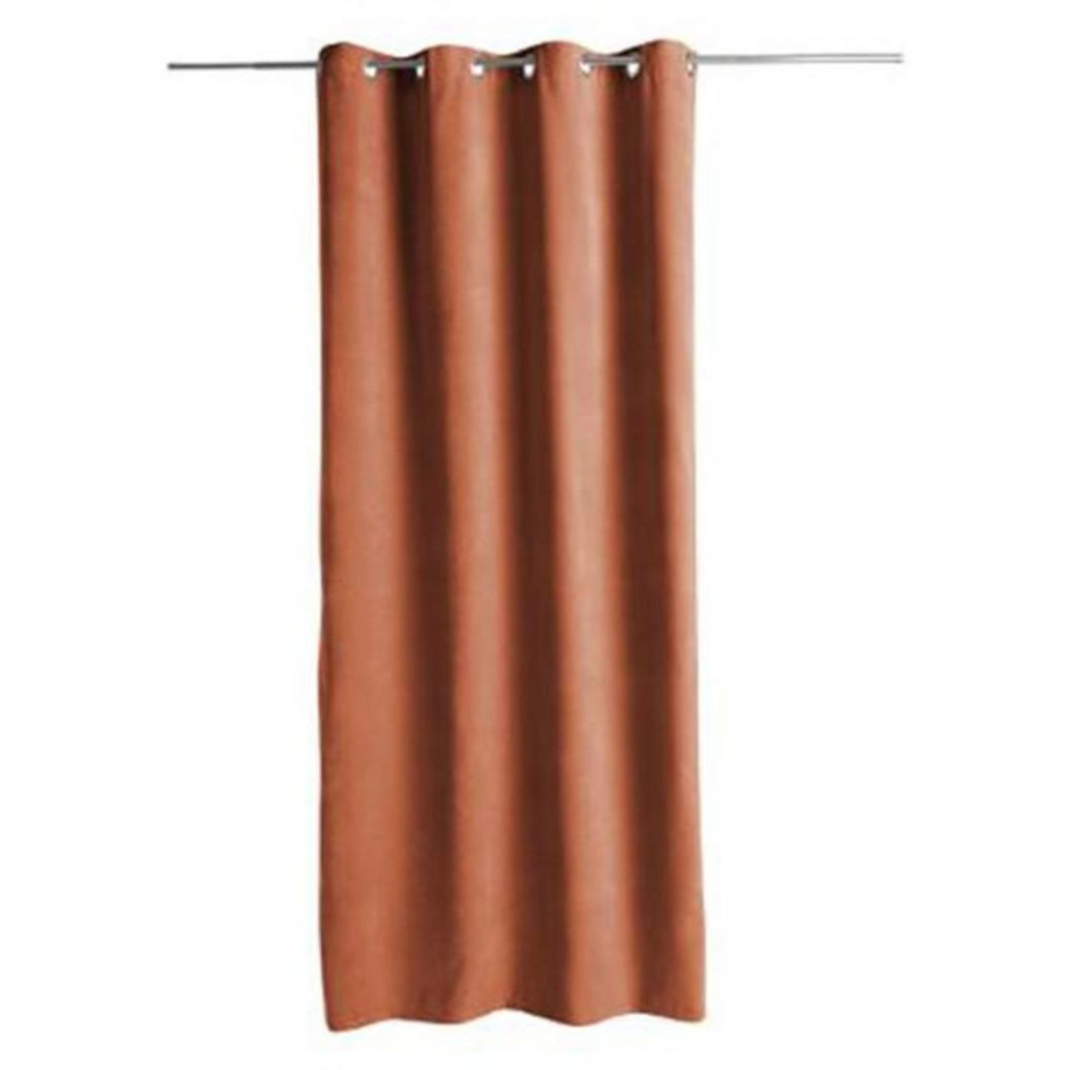 ATMOSPHERA Rideau à Œillets  Memories  140x260cm Terracotta