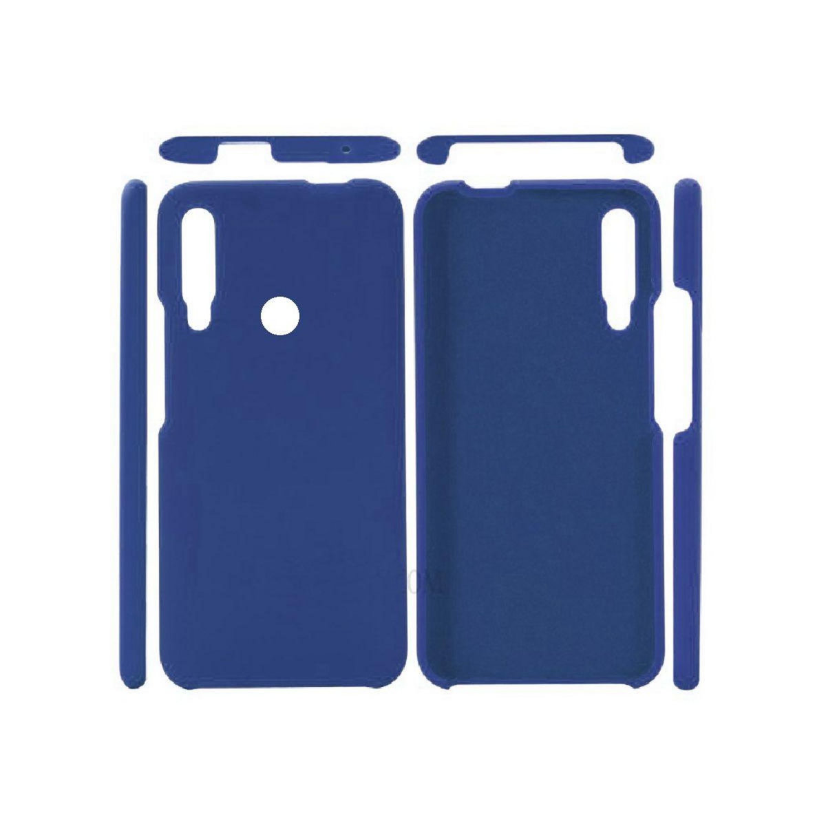 IBROZ Pack Honor 9x Coque Silicone bleu