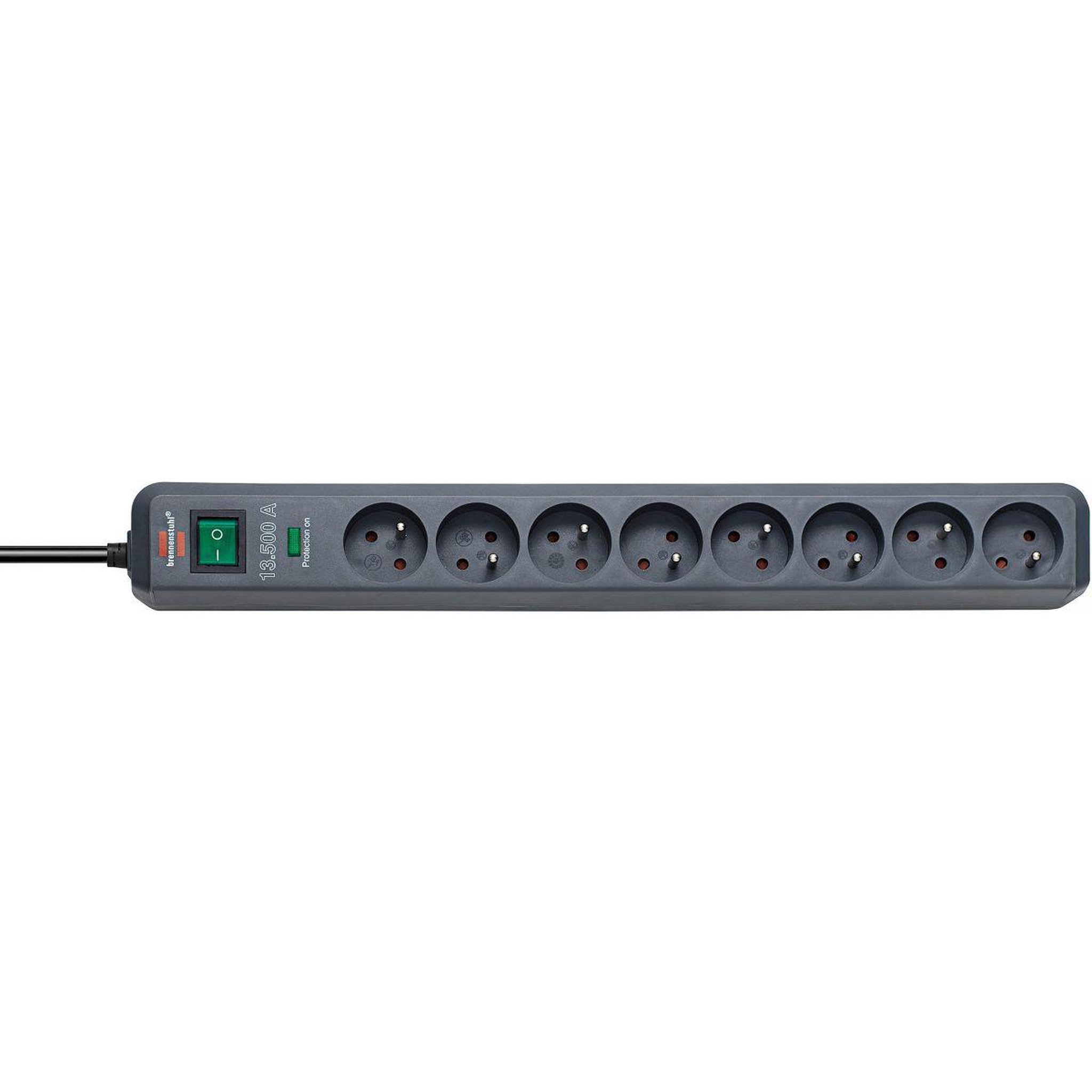 Brennenstuhl Multiprise 8 PRISES ANTHRACITE 1.4M H05VV-F3G1.5