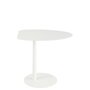 Voir la diapositive 2 : Paris Prix Table d'Appoint en Métal  Ice  55cm Blanc