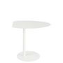 Voir la diapositive 2 : Paris Prix Table d'Appoint en Métal  Ice  55cm Blanc