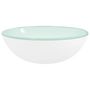 Voir la diapositive 2 : VIDAXL Lavabo Verre trempe 35x12 cm Blanc