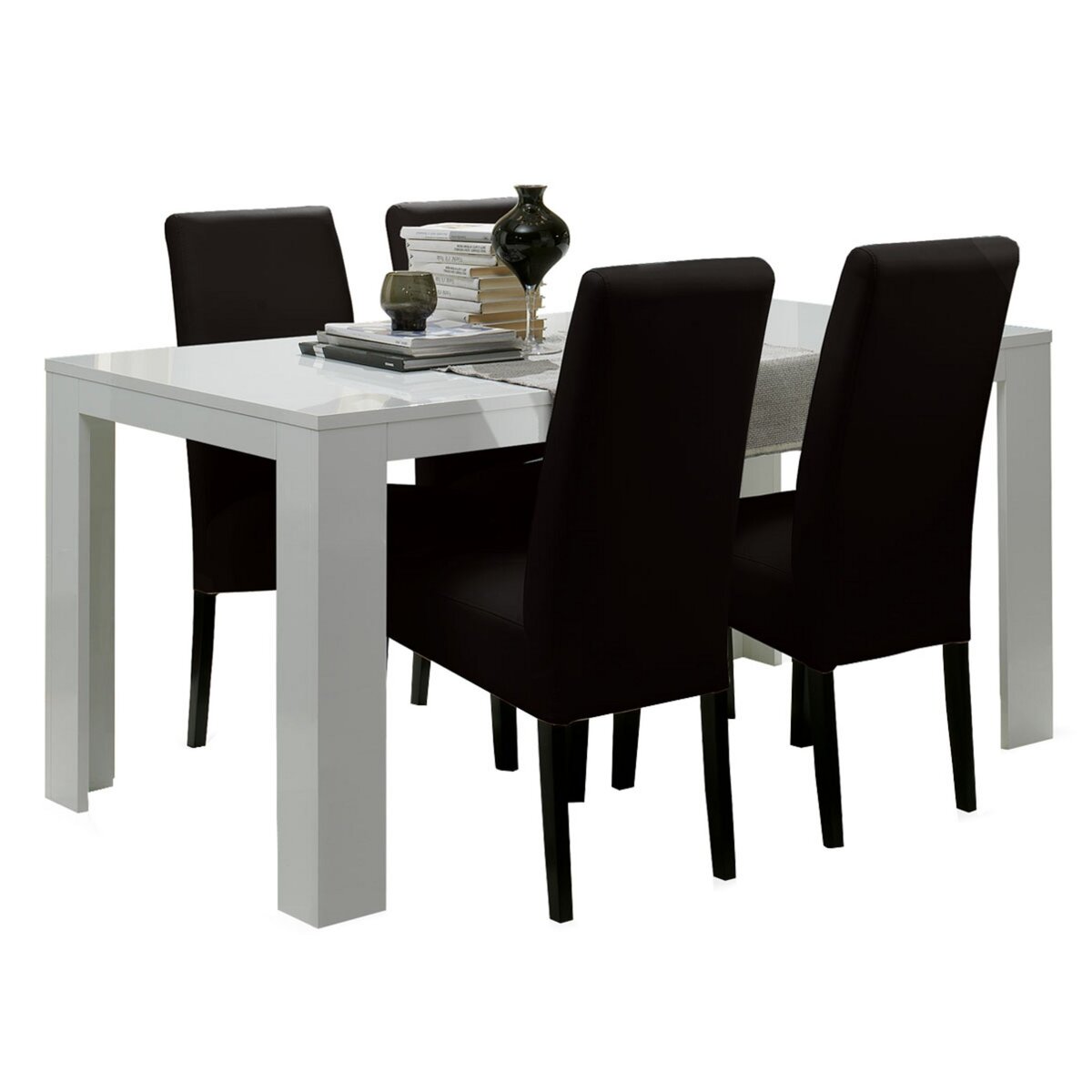 Table PISA L.160 cm. + 4 chaises.