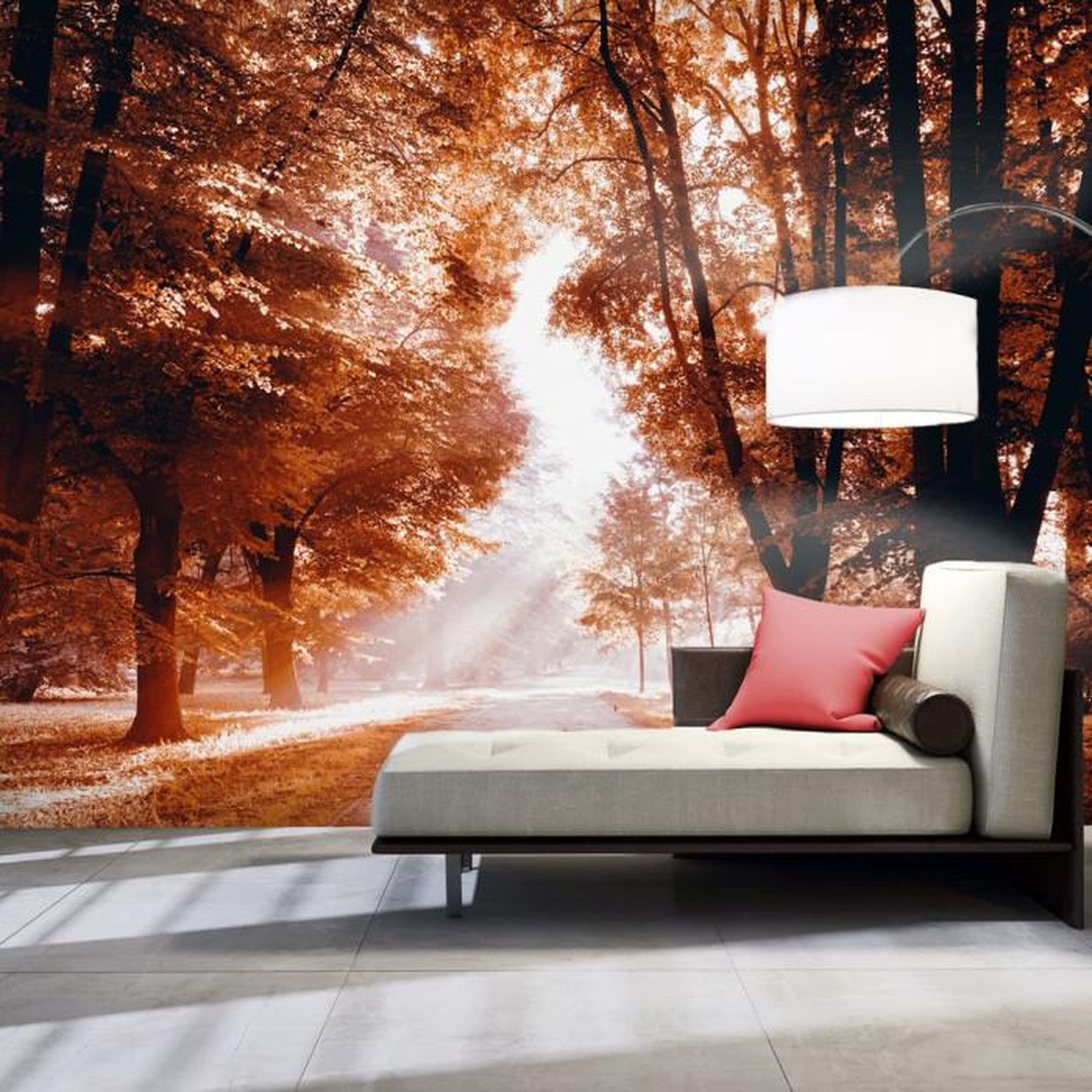 Paris Prix Papier Peint  Autumn Park. Coloris disponibles : Multicolore