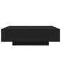 Voir la diapositive 6 : VIDAXL Table basse noir 100x100x31 cm bois d ingénierie