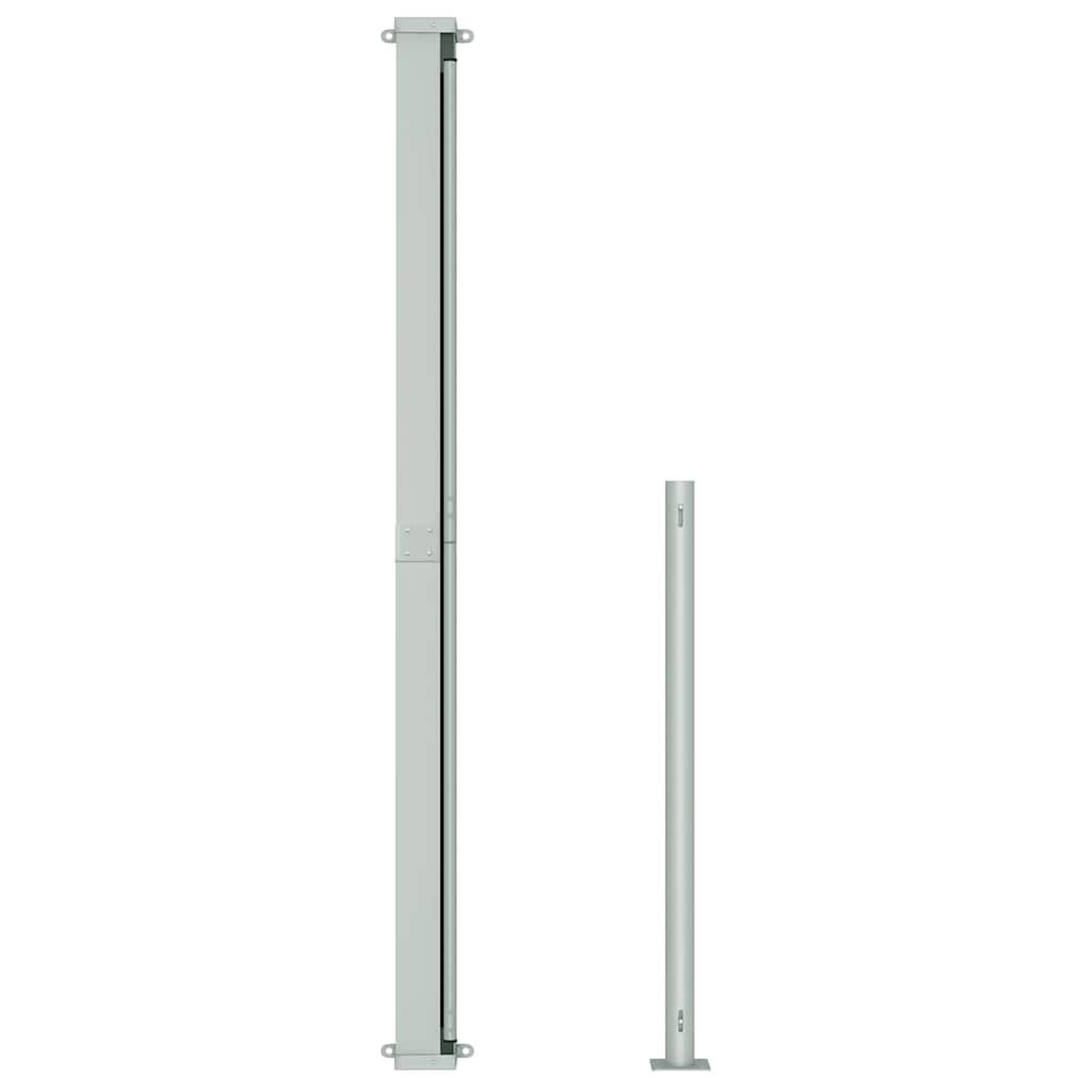 Voir la diapositive 4 : VIDAXL Auvent lateral retractable de patio 180x500 cm Bleu