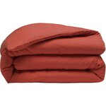 BATON ROUGE Housse de couette 100% lin lavé. Coloris disponibles : Rouge