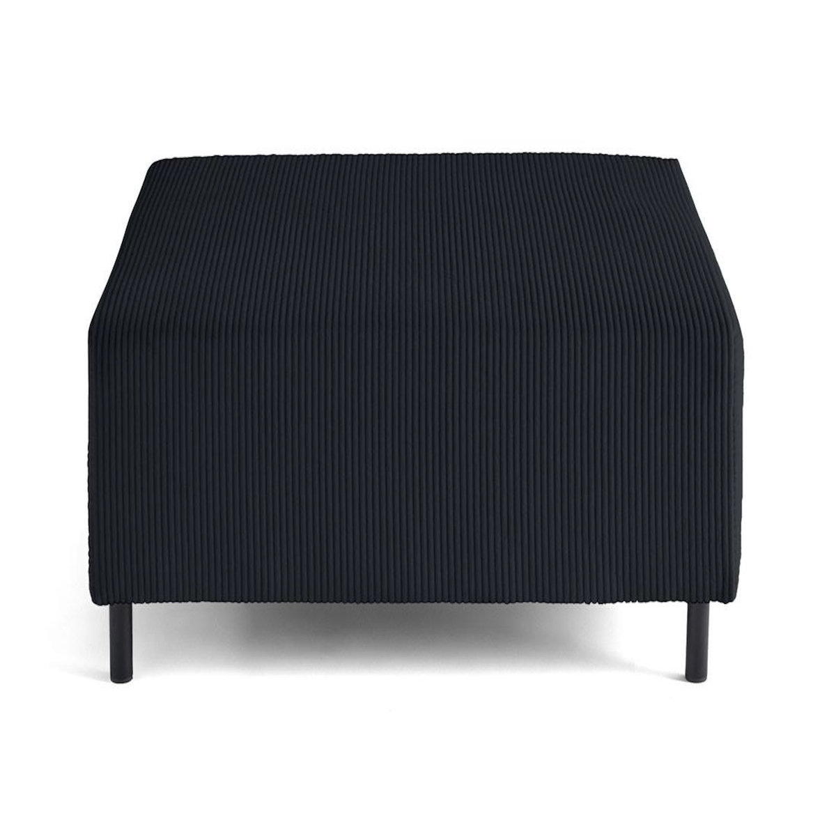 LISA DESIGN Edinburg - pouf modulable - en velours côtelé
