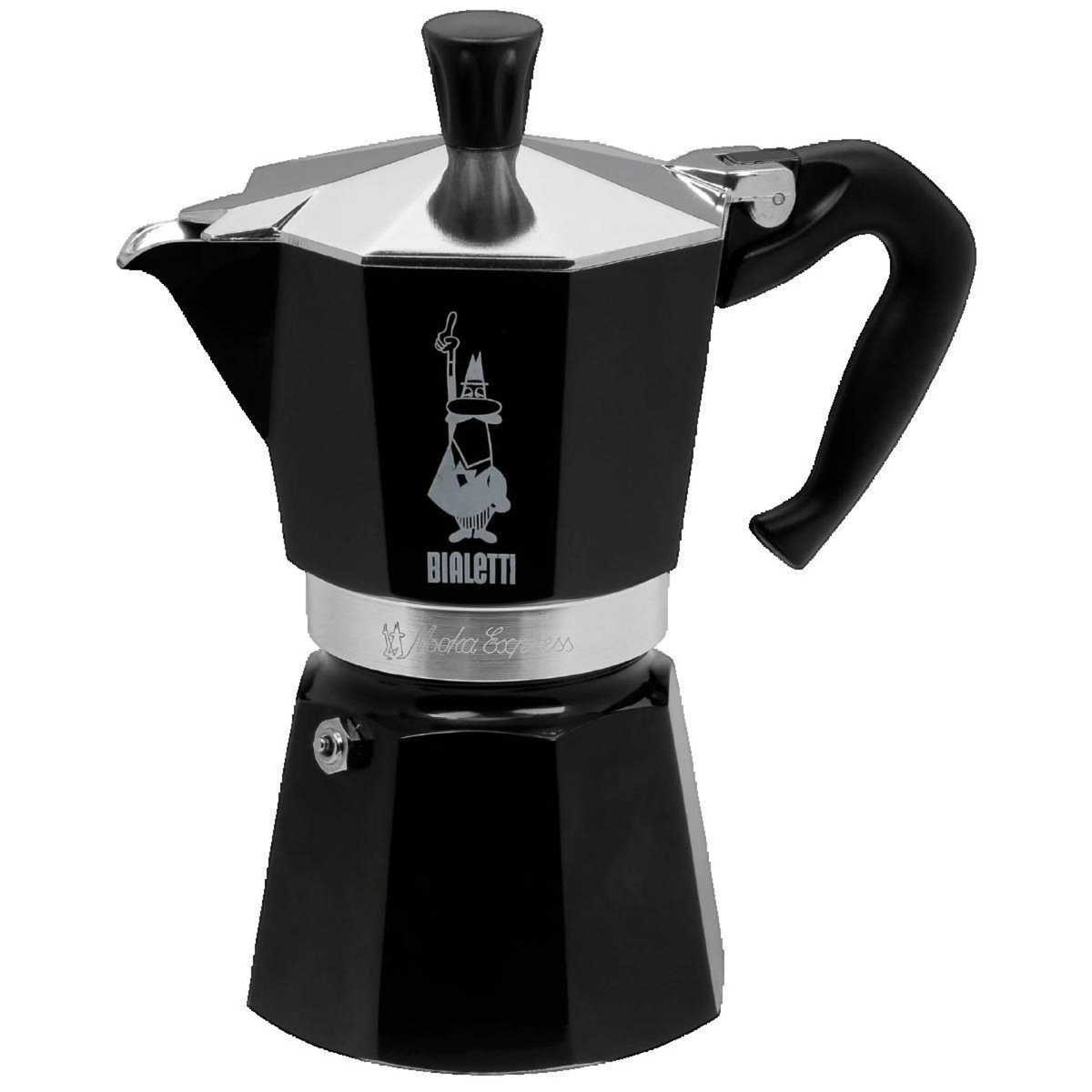 BIALETTI Cafetière Bialetti Moka Express 6 tasses noire