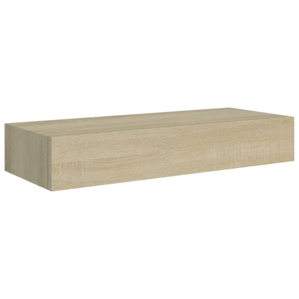 VIDAXL Etagere a tiroir murale chene 60x23,5x10 cm MDF
