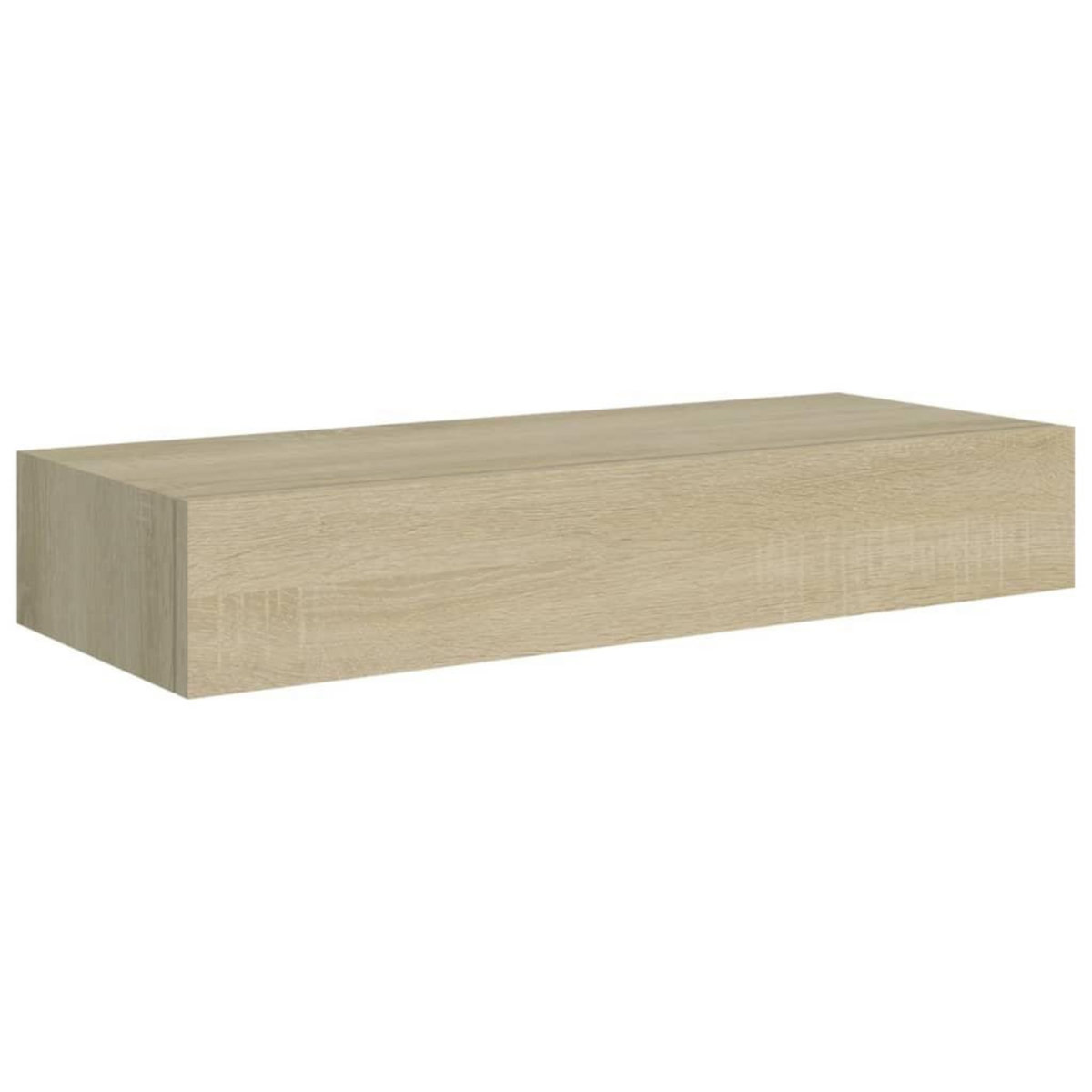 VIDAXL Etagere a tiroir murale chene 60x23,5x10 cm MDF