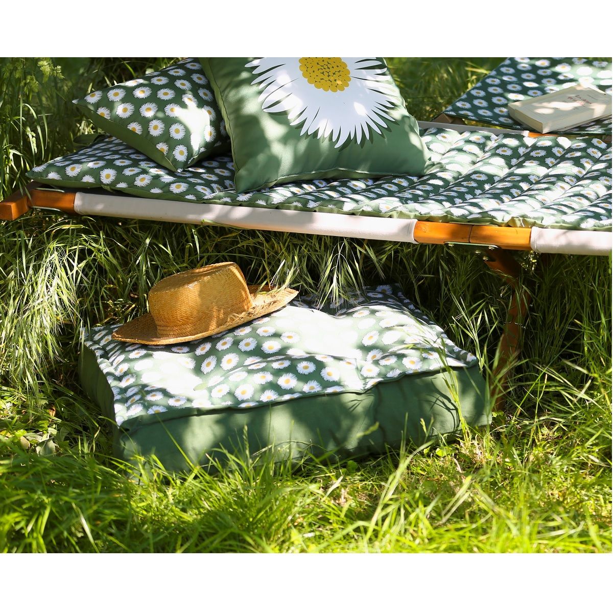 Jardin Privé Coussin tatami t3 PRAIRIE