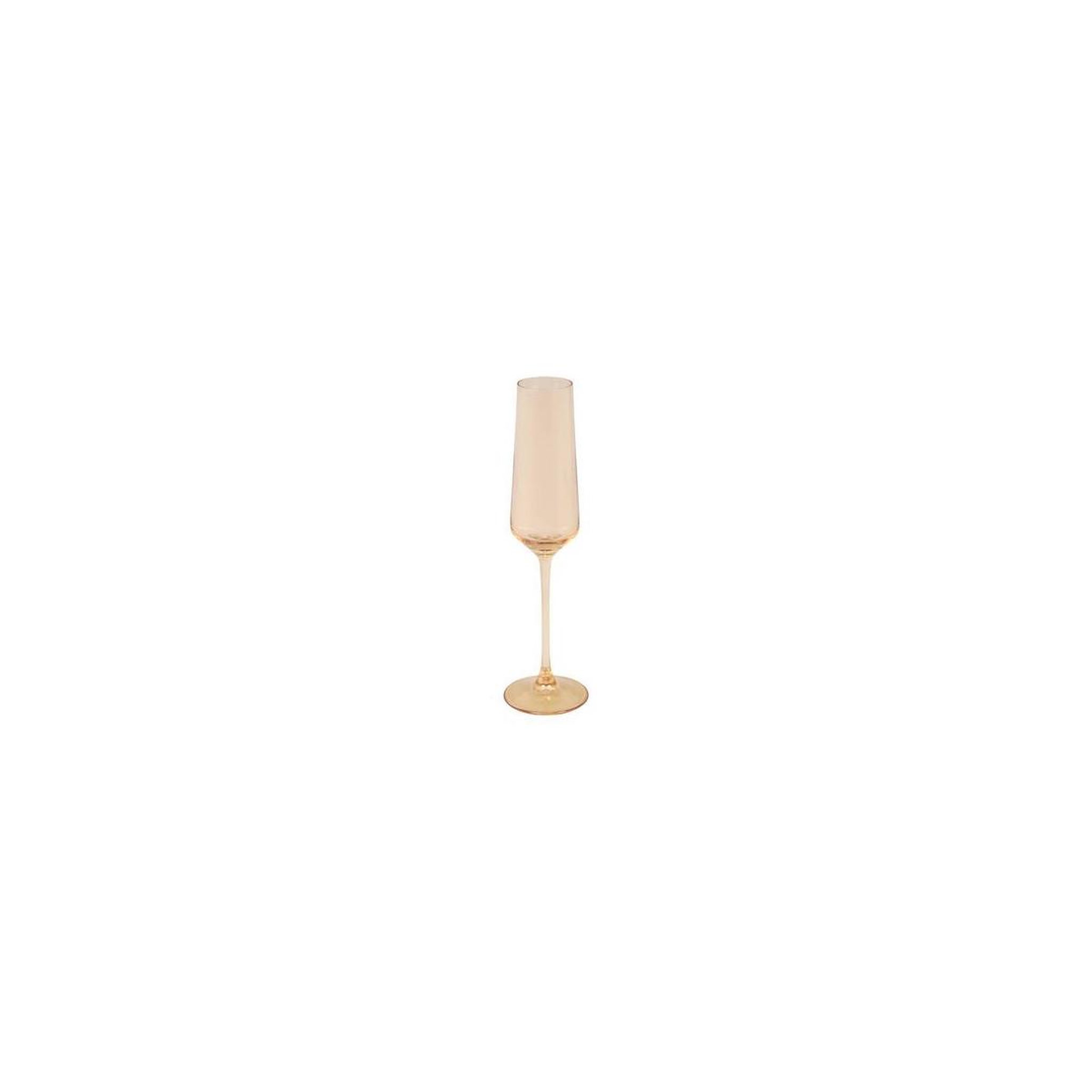 Voir la diapositive 2 : SECRET DE GOURMET Lot de 4 flûtes à champagne  ambre  20cl ambre
